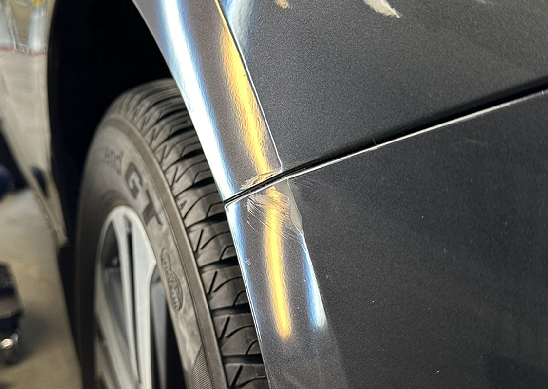 Vehicle damage assessment and repair estimate from Precision PDR